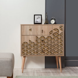 Hanah Home Cómoda Trio - 120 Roble Sonoma
